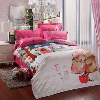 货到付款 | 洛兰活性贡缎四件套 全棉高档床品，宅家享受品质生活